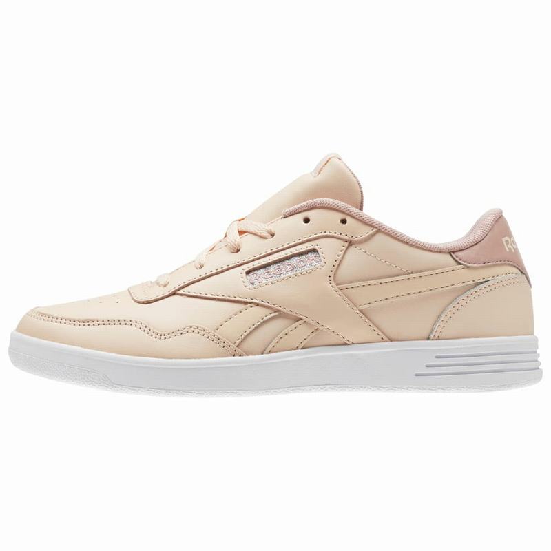Tenisi Reebok Royal Techque T Lx Dama Roz/Albi Romania ZD5739WU